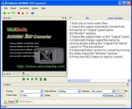 WinXMedia AVI/WMV 3GP Converter screenshot